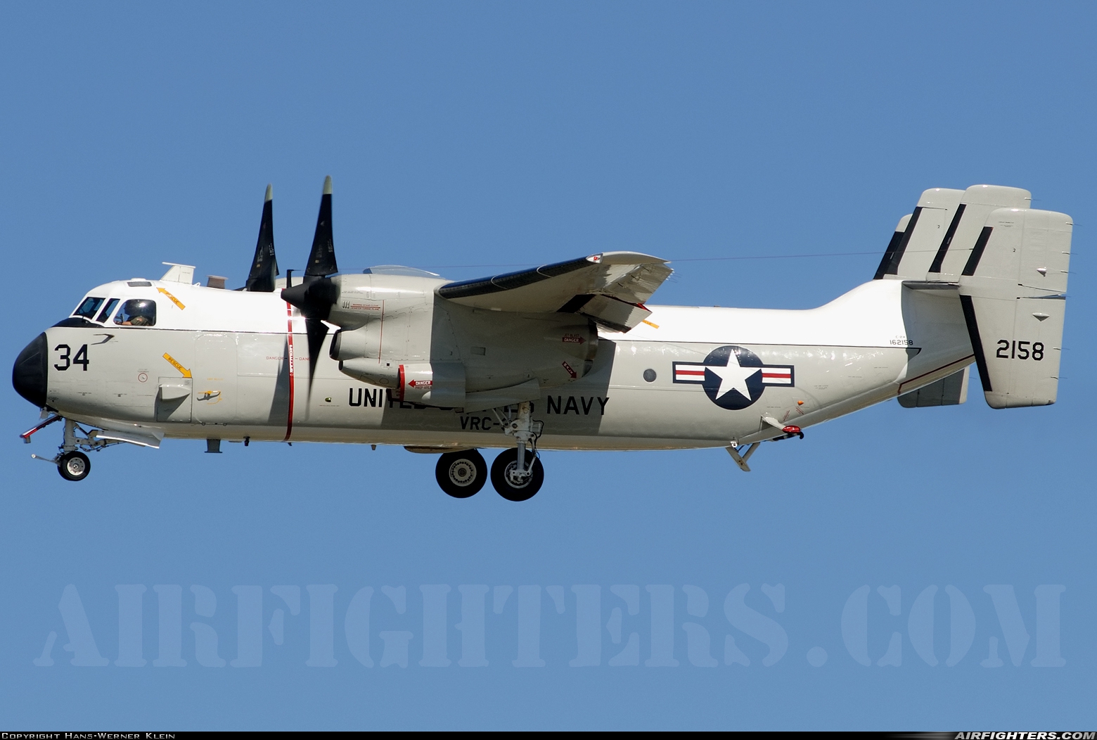 USA - Navy Grumman C-2A Greyhound 162158 at San Diego - North Island NAS / Halsey Field (NZY / KNZY), USA