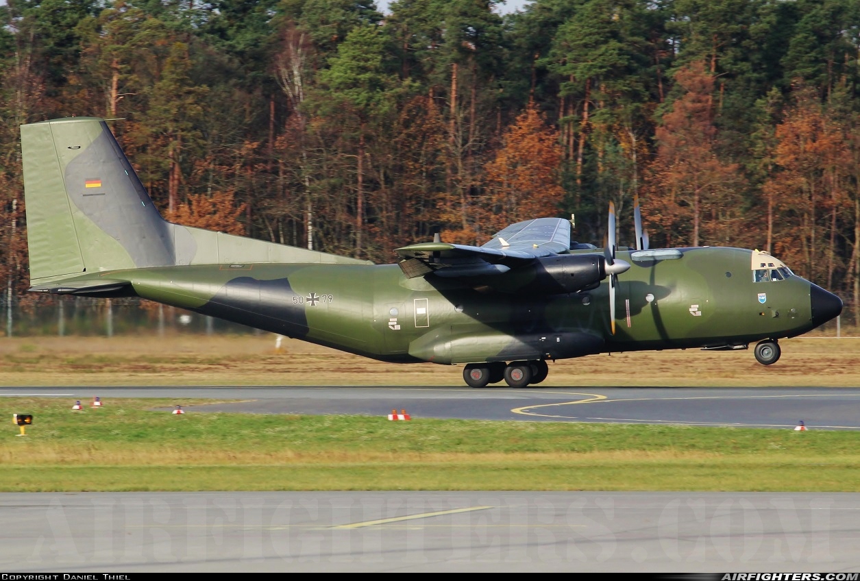 Germany - Air Force Transport Allianz C-160D 50+79 at Nuremberg (NUE / EDDN), Germany