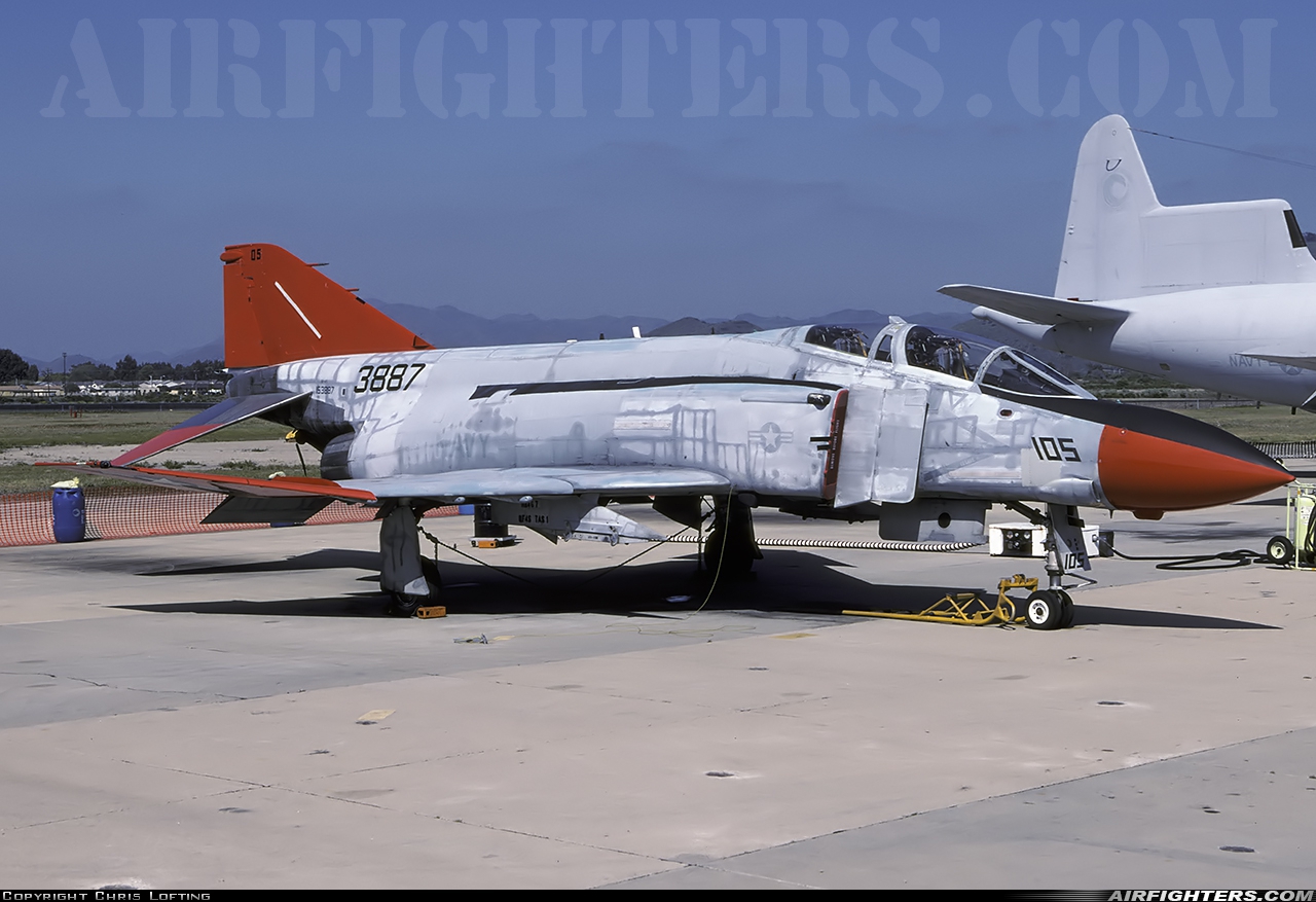 USA - Navy McDonnell Douglas QF-4S Phantom II 153887 at Point Mugu - NAS / Naval Bases Ventura County (NTD / KNTD), USA