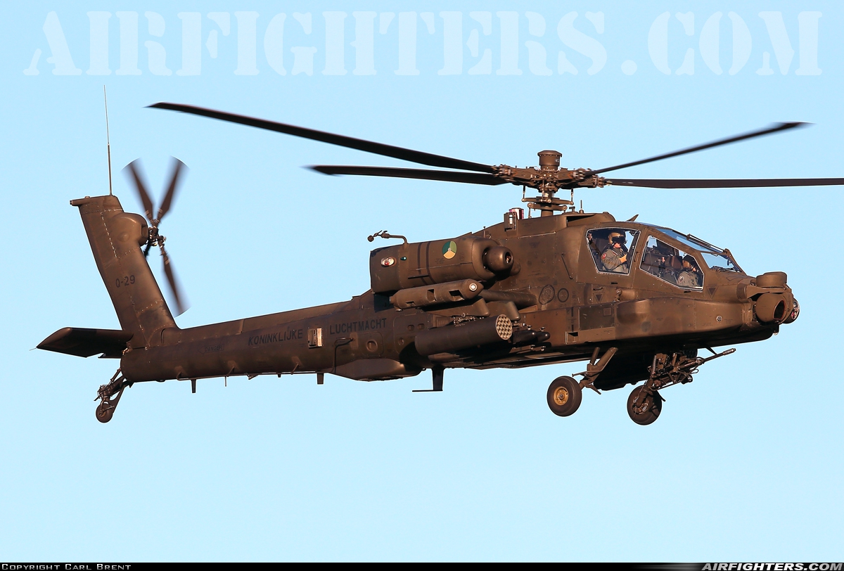 Netherlands - Air Force Boeing AH-64DN Apache Longbow Q-29 at Breda - Gilze-Rijen (GLZ / EHGR), Netherlands