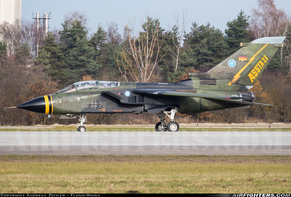 Germany - Air Force Panavia Tornado ECR 98+79 at Ingolstadt - Manching (ETSI), Germany