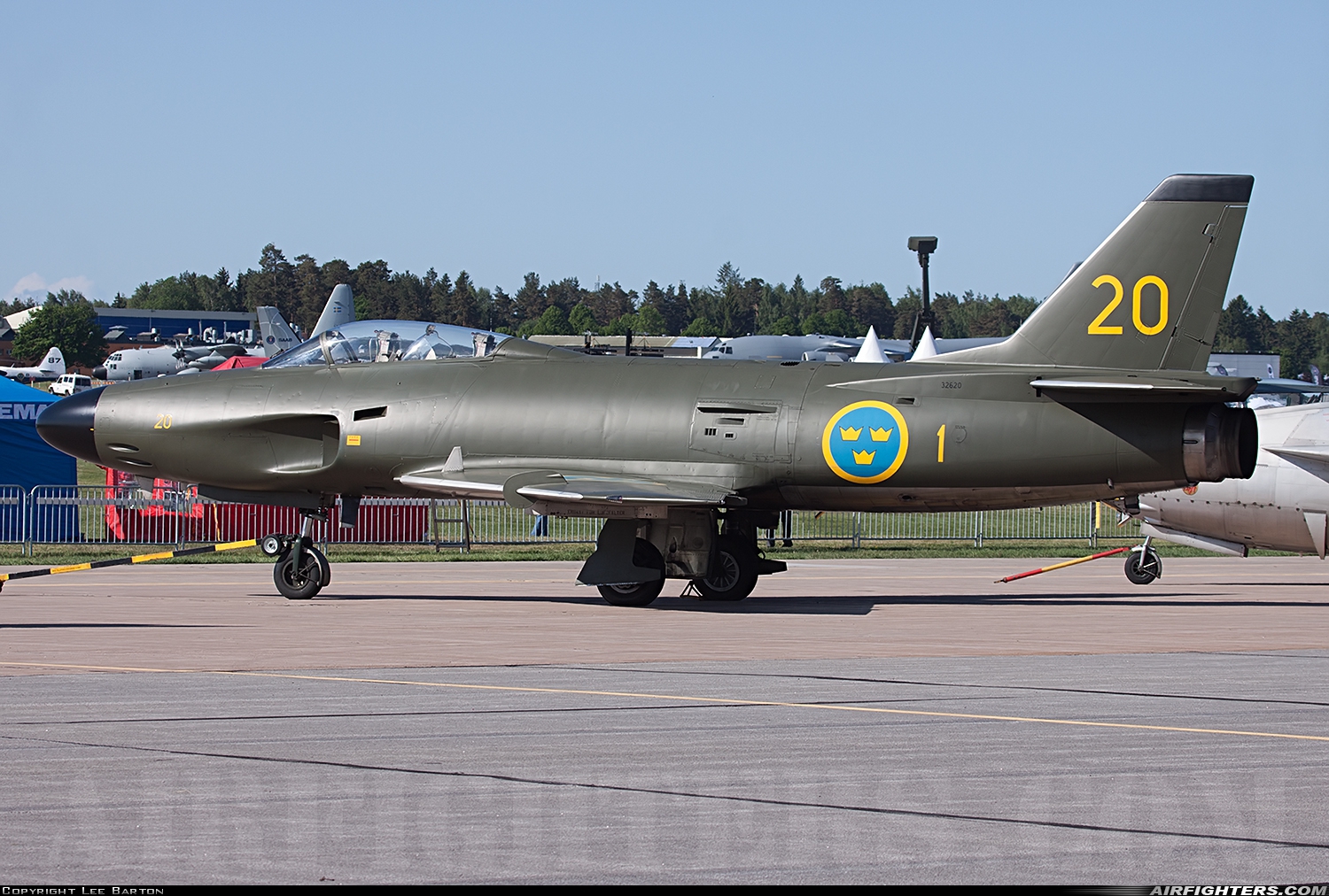 Private - Swedish Air Force Historic Flight Saab J32E Lansen 32620 at Linkoping - Malmen (ESCF), Sweden