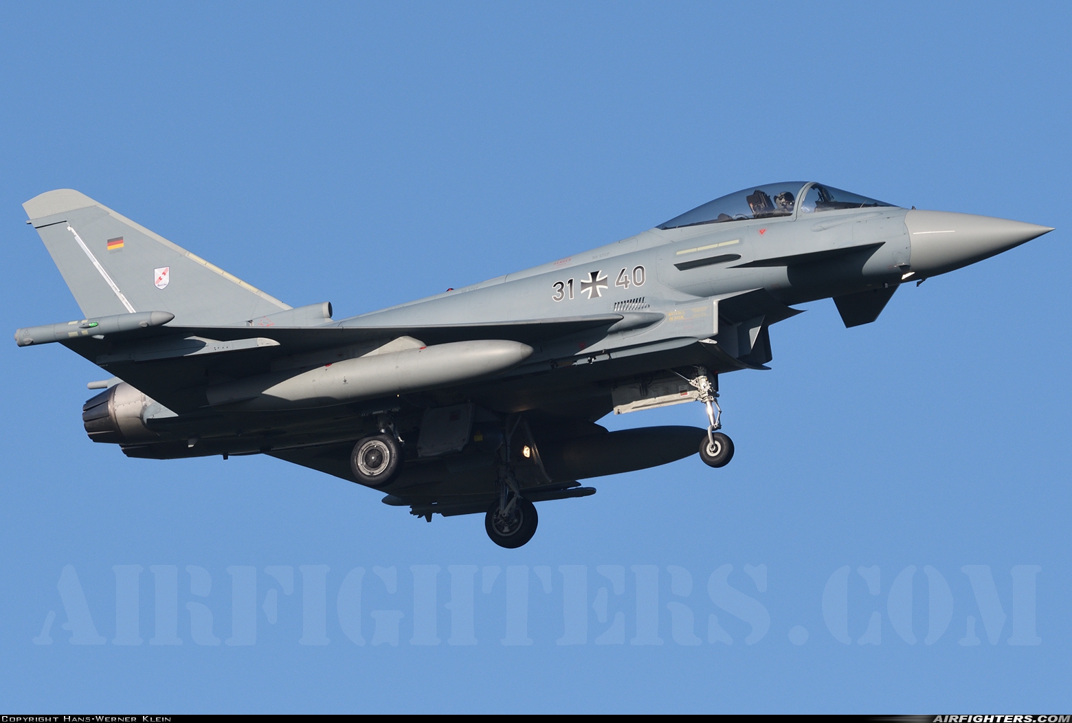 Germany - Air Force Eurofighter EF-2000 Typhoon S 31+40 at Norvenich (ETNN), Germany