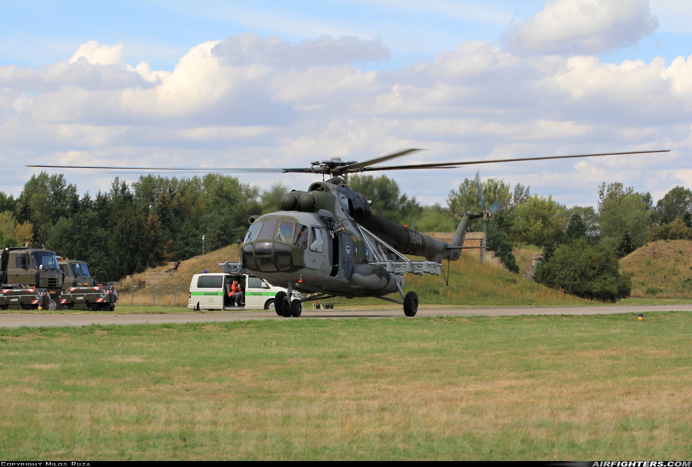 Czech Republic - Air Force Mil Mi-171Sh 9844 at Hradec Kralove (LKHK), Czech Republic