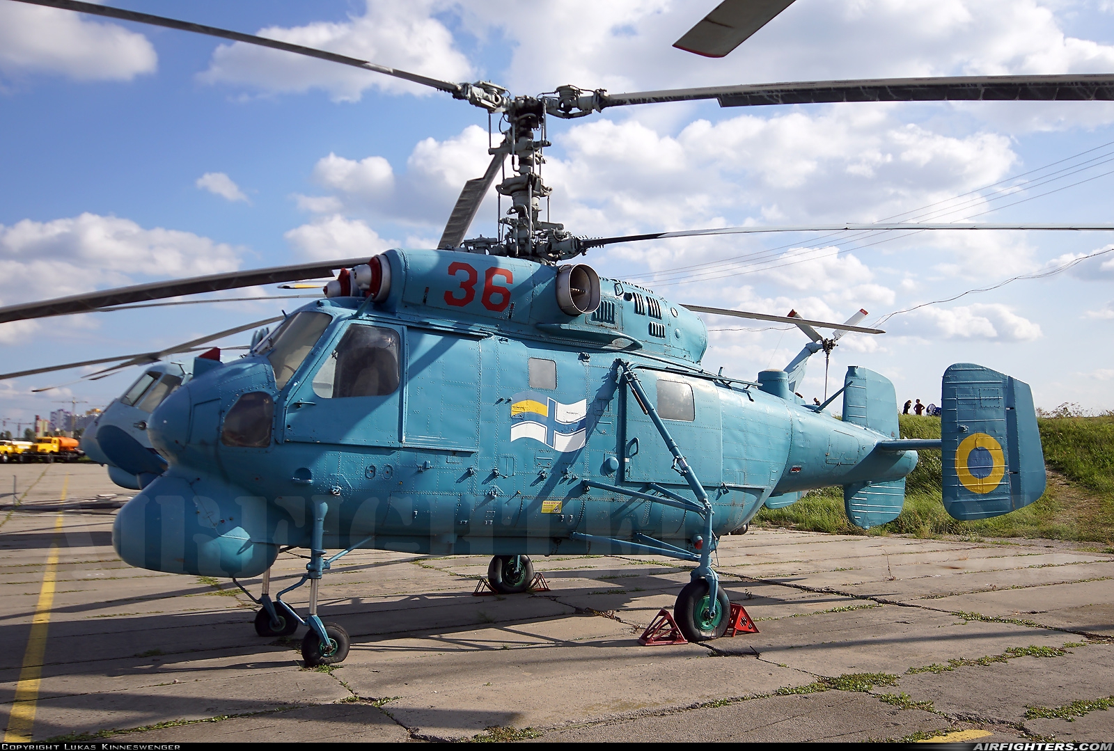 Ukraine - Navy Kamov Ka-25PL 36 RED at Kiev - Zhulyany (IEV / UKKK), Ukraine