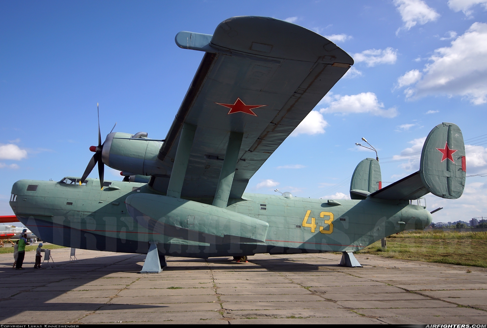 Russia - Navy Beriev Be-6 Madge 43 YELLOW at Kiev - Zhulyany (IEV / UKKK), Ukraine