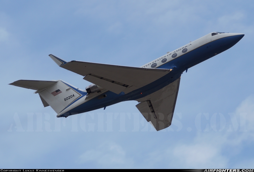 USA - Air Force Gulfstream Aerospace C-20B Gulfstream III 86-0204 at Phoenix - Sky Harbor Int. (PHX / KPHX), USA