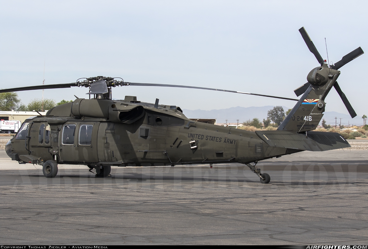 USA - Army Sikorsky UH-60L Black Hawk (S-70A) 85-24416 at El Centro - NAF (NJK / KNJK), USA