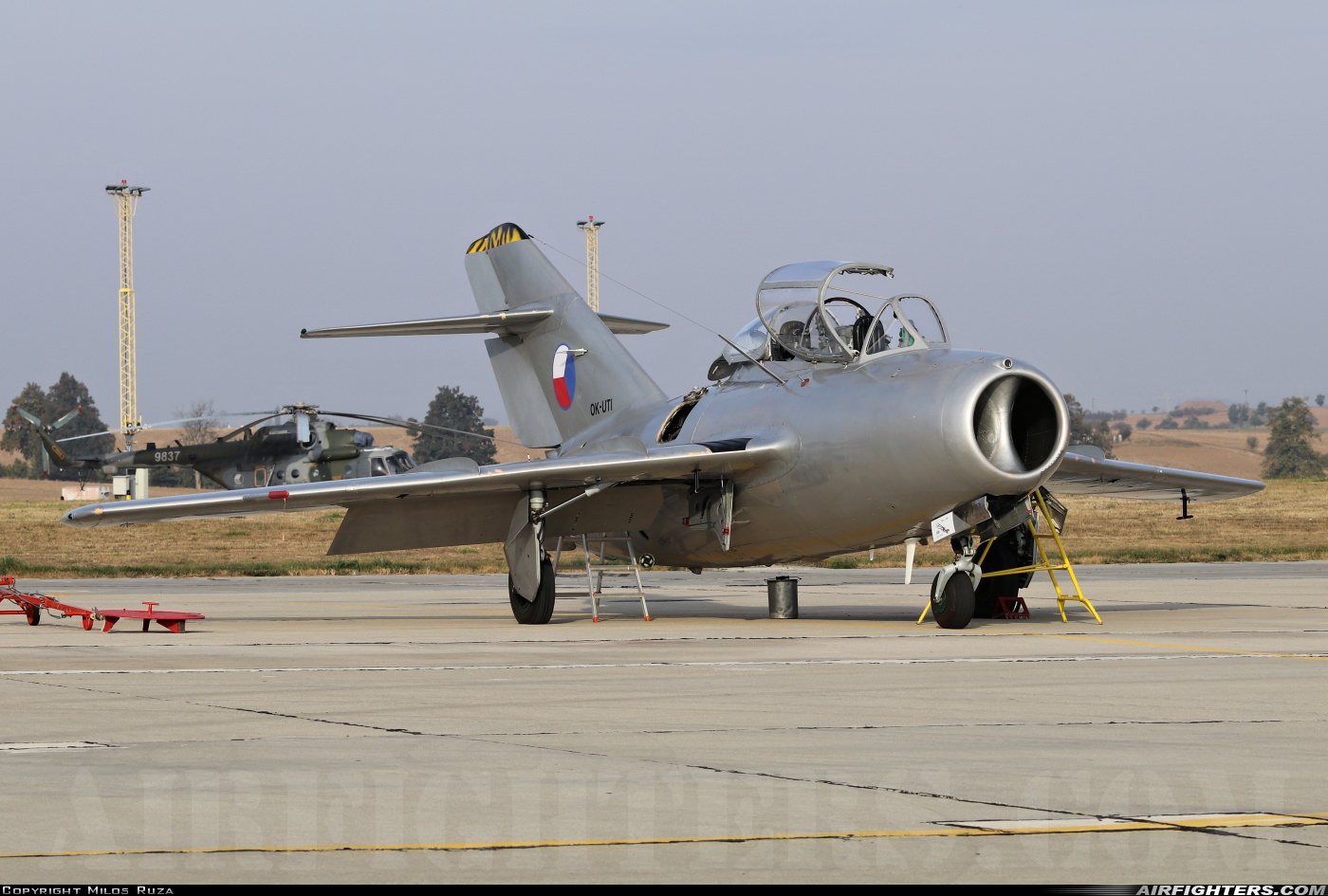 Private - Czech Flying Legends Mikoyan-Gurevich MiG-15UTI OK-UTI at Namest nad Oslavou (LKNA), Czech Republic