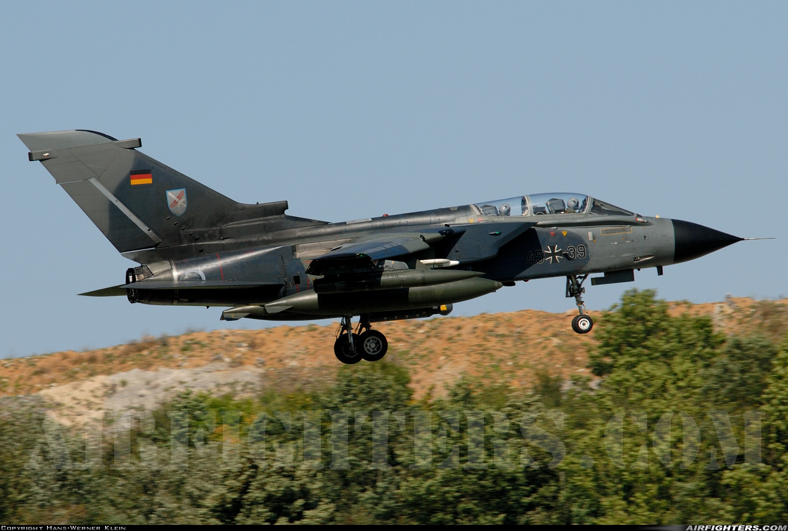 Germany - Air Force Panavia Tornado IDS 45+39 at Florennes (EBFS), Belgium