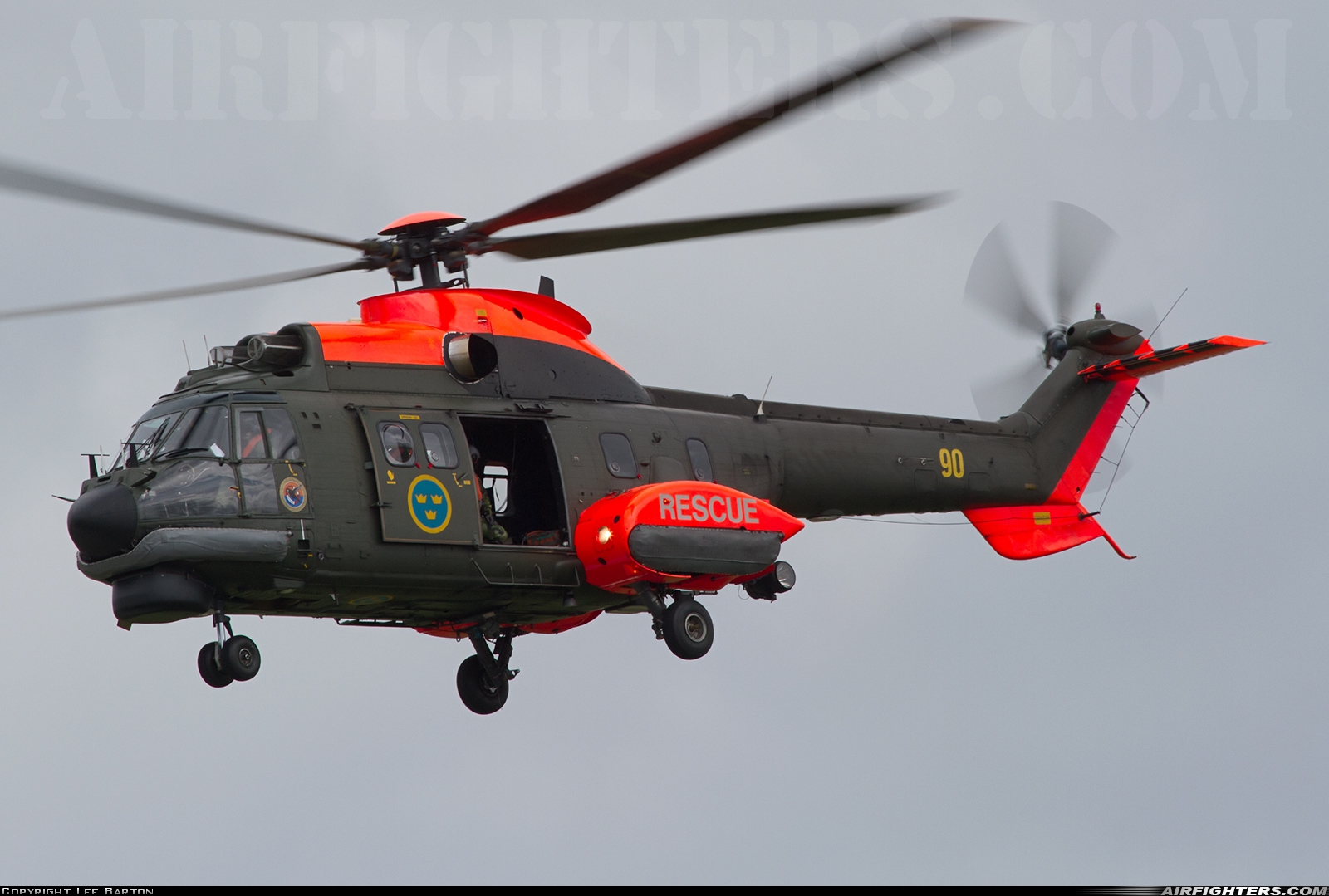 Sweden - Air Force Aerospatiale Hkp10A Super Puma (AS-332M1) 10410 at Linkoping - Malmen (ESCF), Sweden