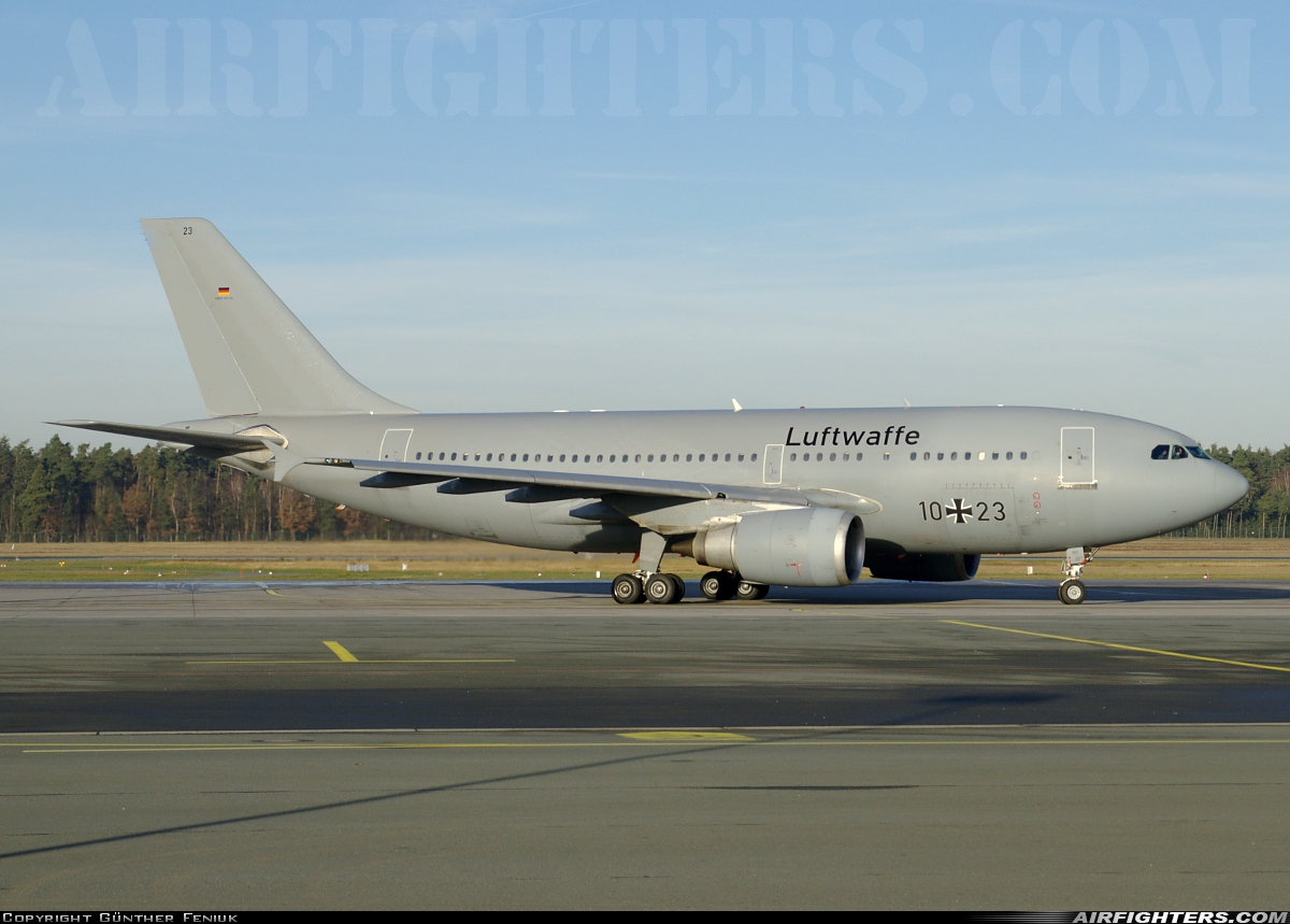 Germany - Air Force Airbus A310-304 10+23 at Nuremberg (NUE / EDDN), Germany