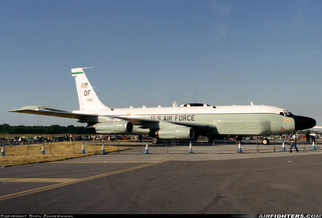 USA - Air Force Boeing RC-135V Rivet Joint (739-445B) 62-4132 at Fairford (FFD / EGVA), UK