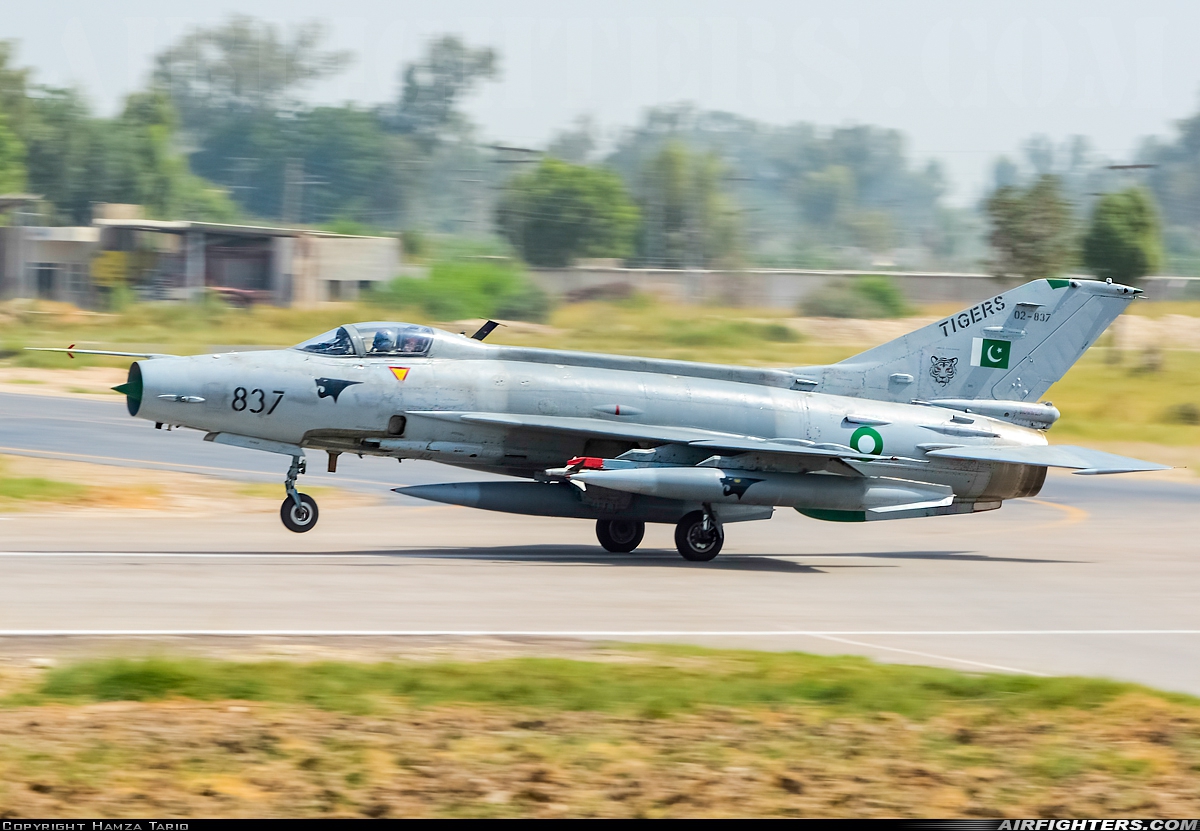 Pakistan - Air Force Chengdu F-7PG 02-837 at Withheld, Pakistan