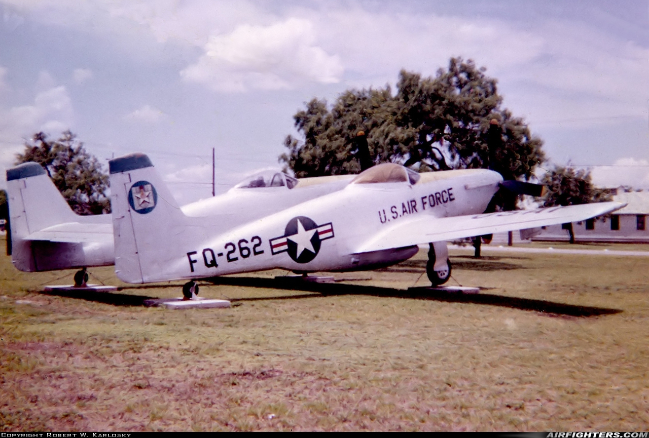 USA - Air Force North American F-82E Twin Mustang 46-262 at San Antonio - Lackland AFB / Kelly Field Annex (Kelly AFB) (SKF / KSKF), USA