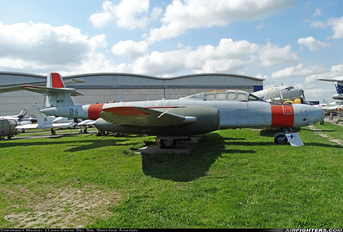 France - Air Force Gloster Meteor NF.11 NF11-8 at Toulouse - Blagnac (TLS / LFBO), France