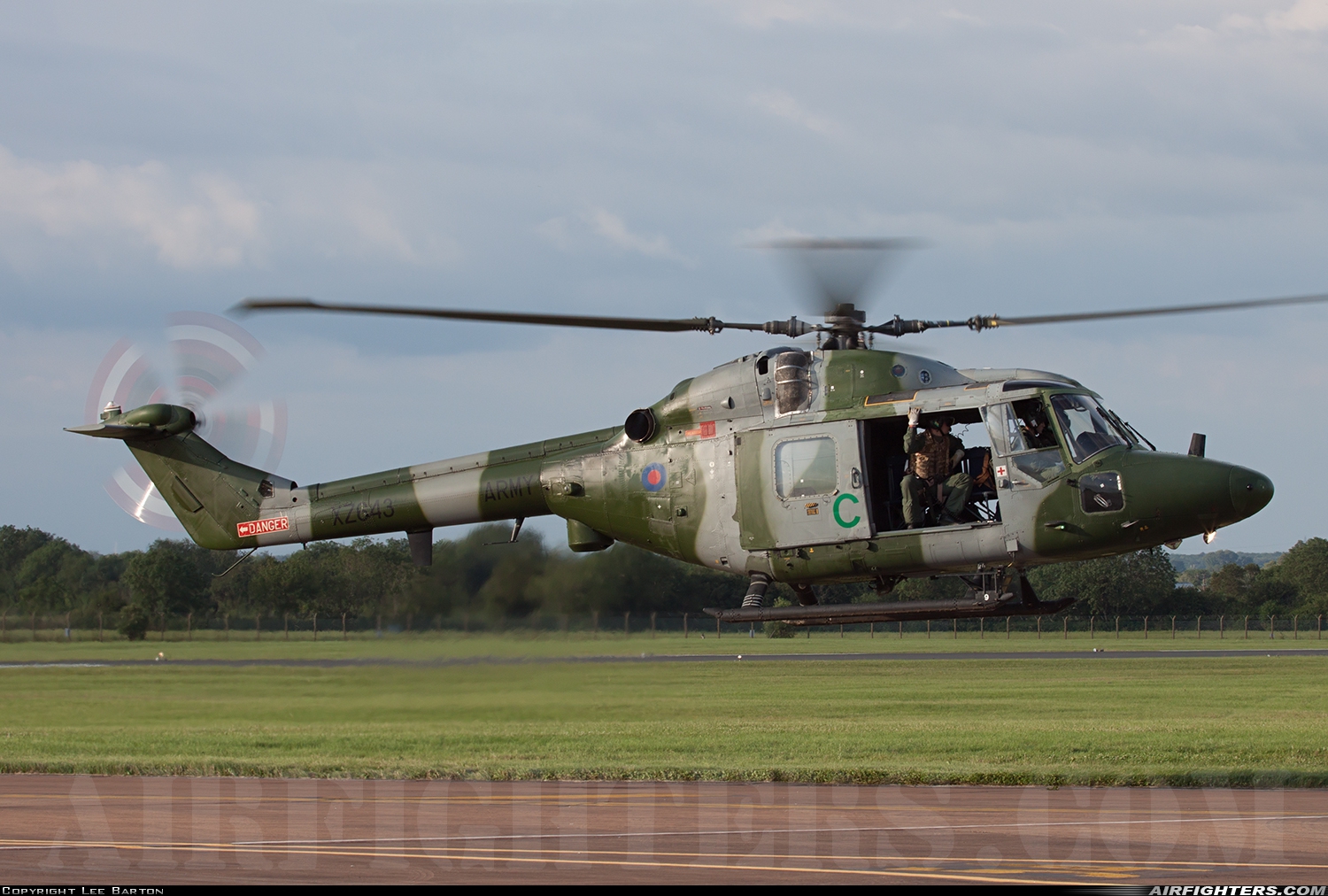 UK - Army Westland WG-13 Lynx AH7 XZ643 at Fairford (FFD / EGVA), UK