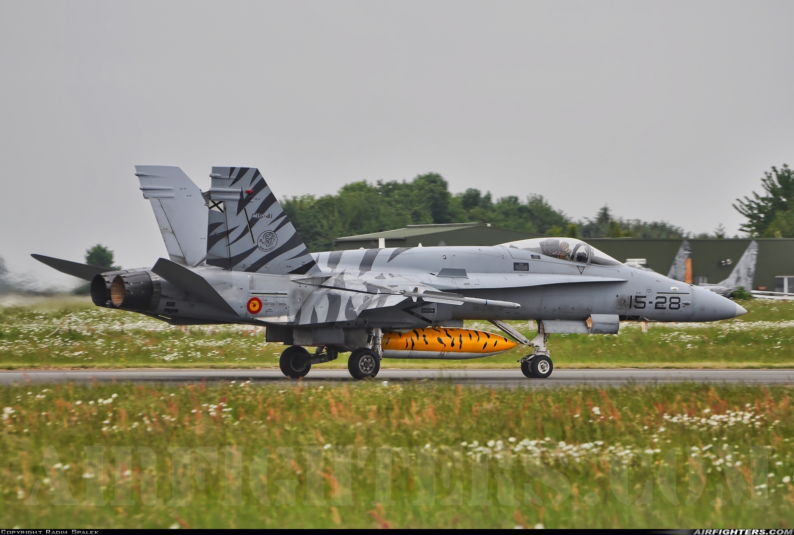 Spain - Air Force McDonnell Douglas C-15 Hornet (EF-18A+) C.15-41 at Cambrai - Epinoy (LFQI), France