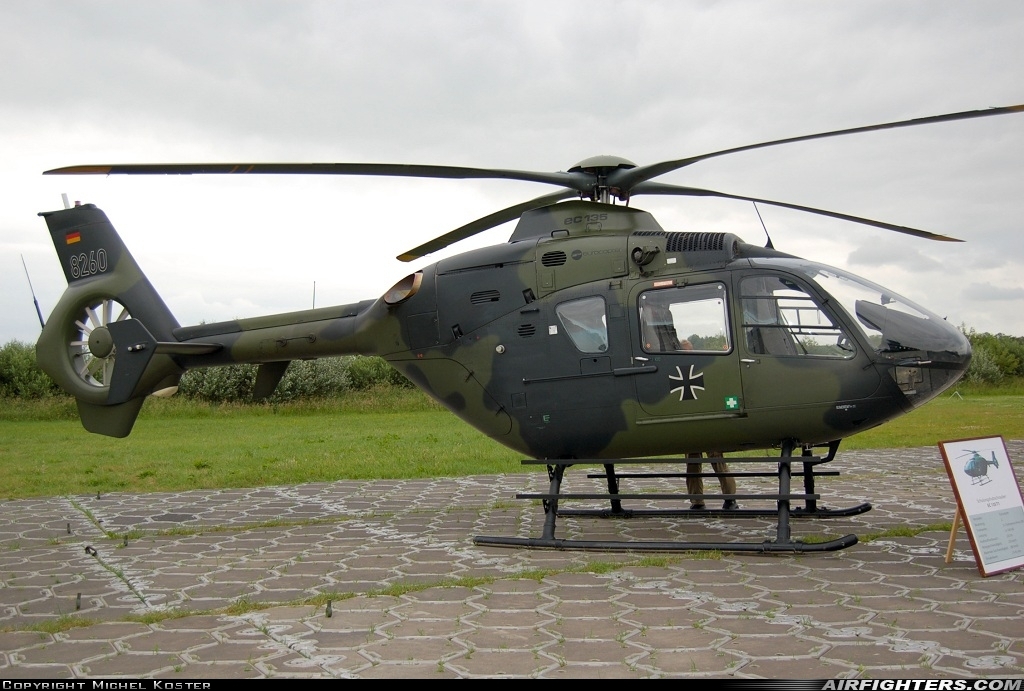 Germany - Air Force Eurocopter EC-135T1 82+60 at Leeuwarden (LWR / EHLW), Netherlands