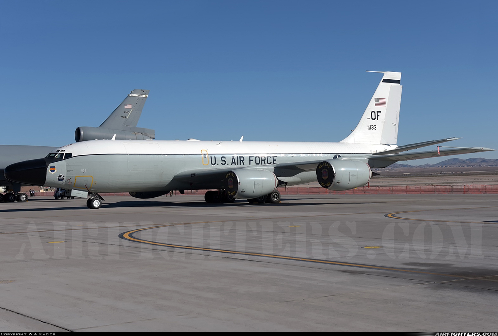 USA - Air Force Boeing TC-135W (717-158) 62-4133 at Las Vegas - Nellis AFB (LSV / KLSV), USA