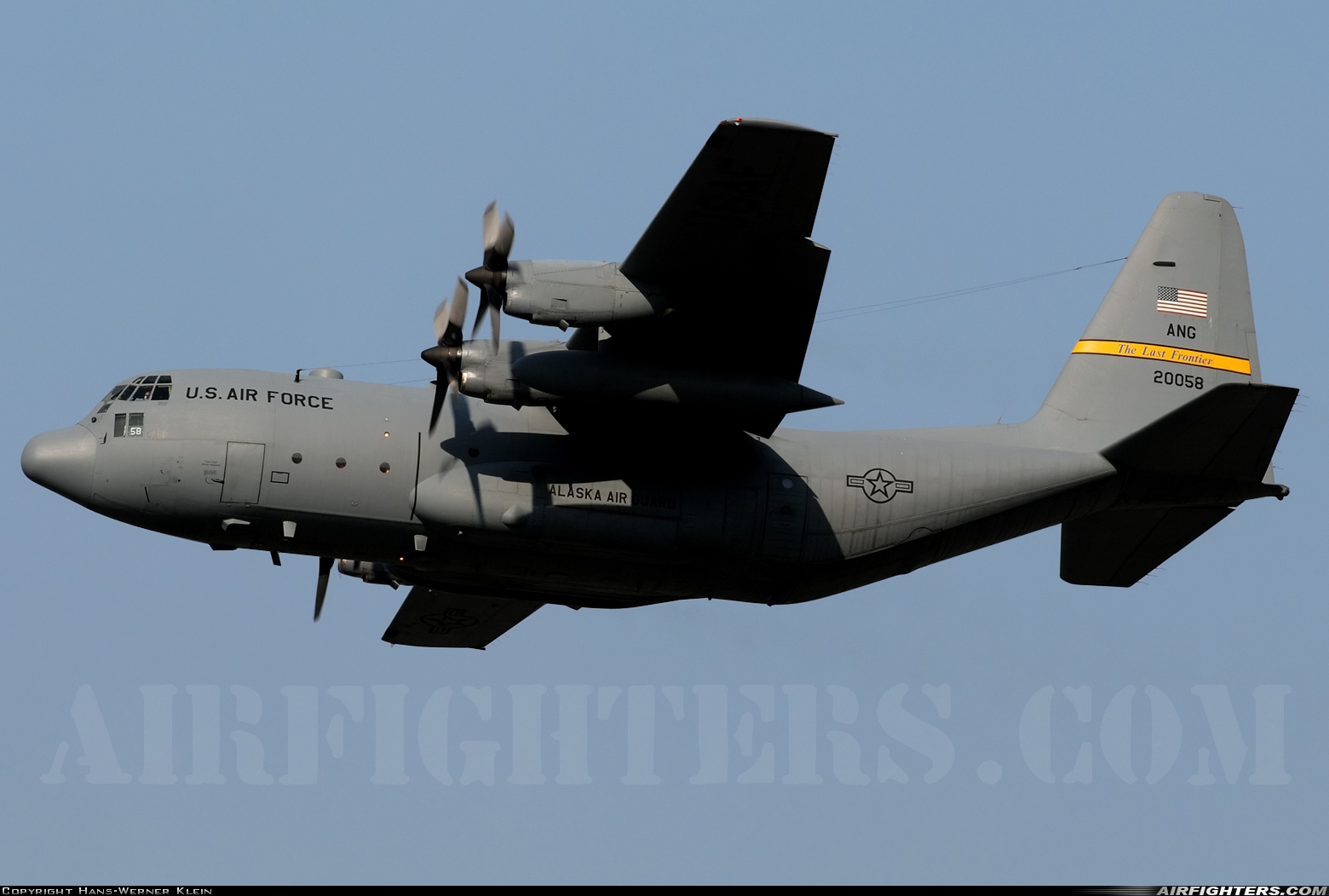 USA - Air Force Lockheed C-130H-30 Hercules (L-382) 82-0058 at Anchorage - Ted Stevens Int. (ANC / PANC), USA