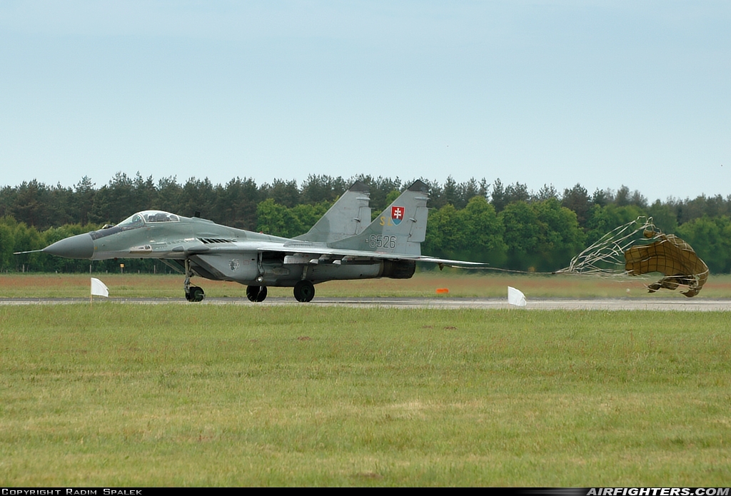 Slovakia - Air Force Mikoyan-Gurevich MiG-29AS 6526 at Swidwin (EPSN), Poland