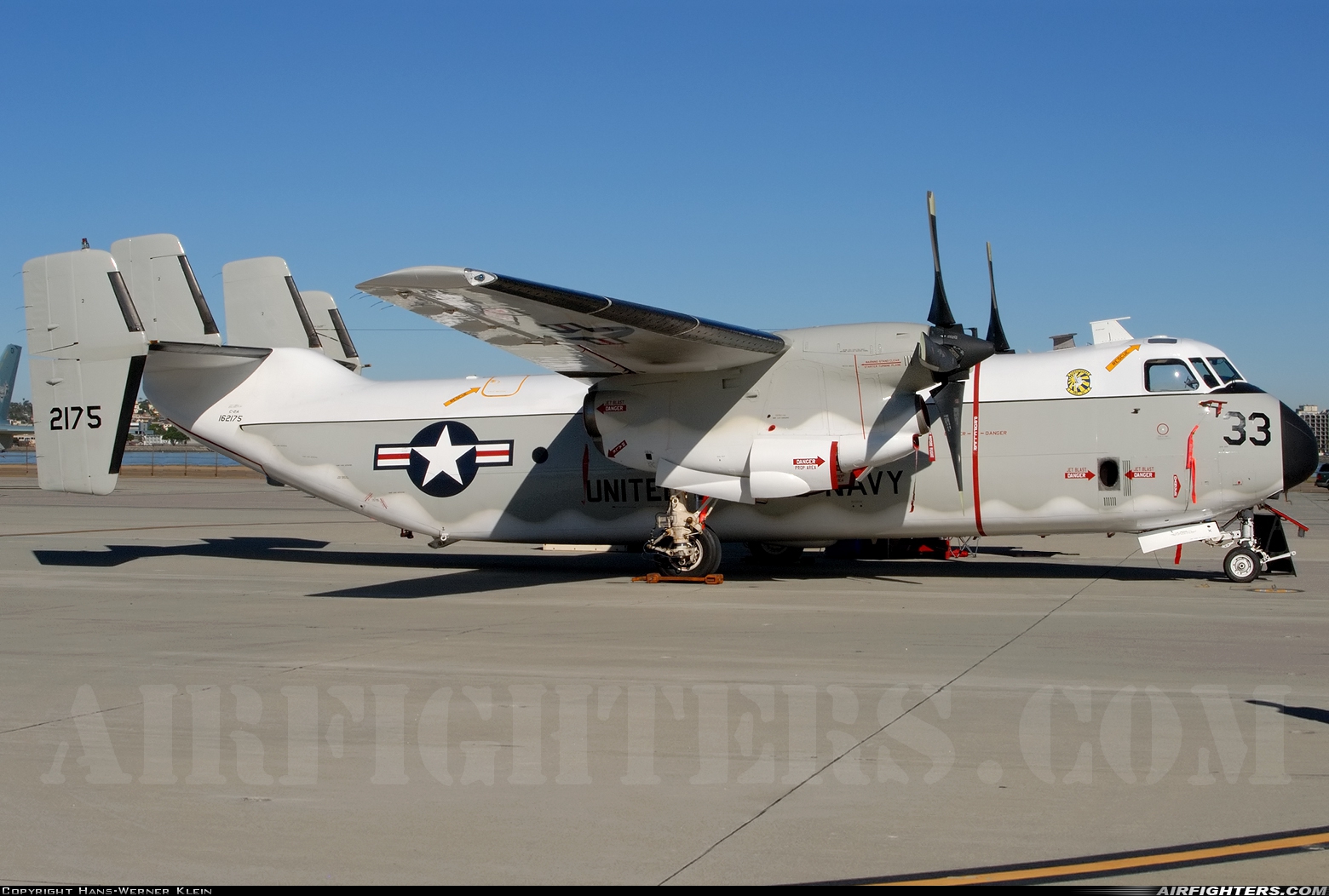 USA - Navy Grumman C-2A Greyhound 162175 at San Diego - North Island NAS / Halsey Field (NZY / KNZY), USA