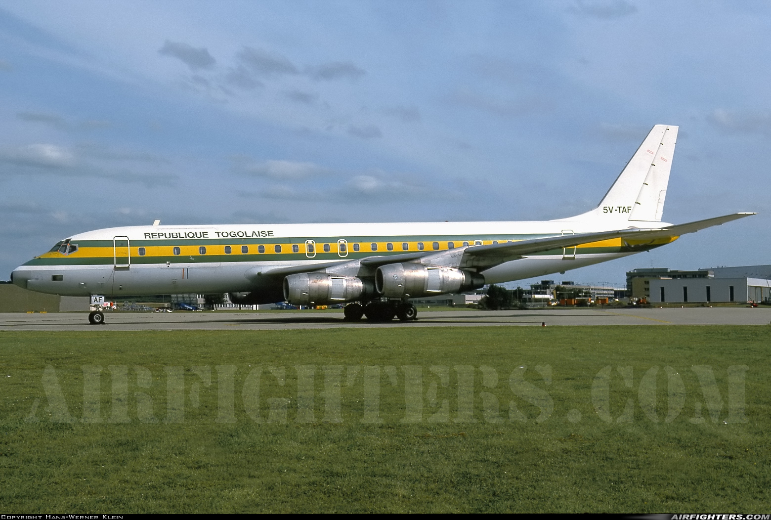 Togo - Government Douglas DC-8-55F 5V-TAF at Cologne / Bonn (- Konrad Adenauer / Wahn) (CGN / EDDK), Germany