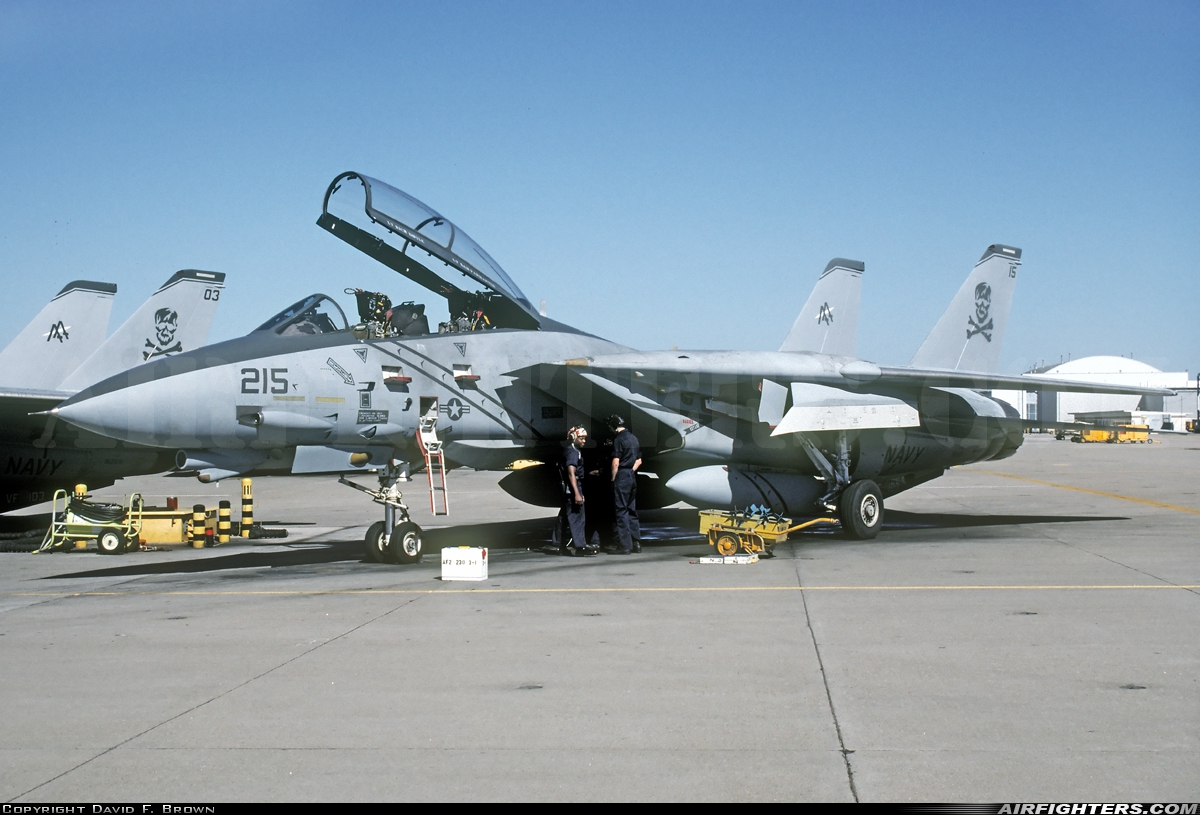 USA - Navy Grumman F-14B Tomcat 161417 at Virginia Beach - Oceana NAS / Apollo Soucek Field (NTU / KNTU), USA