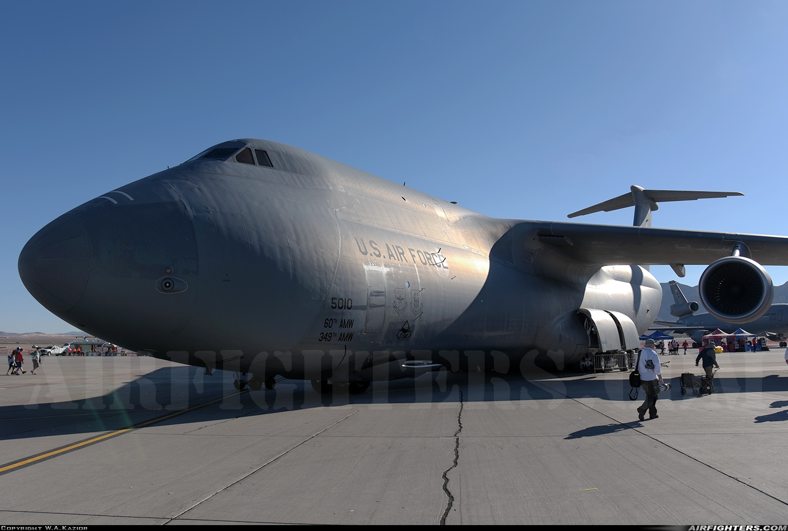 USA - Air Force Lockheed C-5M Super Galaxy (L-500) 85-0010 at Las Vegas - Nellis AFB (LSV / KLSV), USA