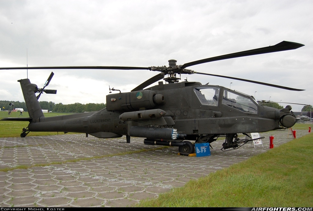 Netherlands - Air Force Boeing AH-64DN Apache Longbow Q-14 at Leeuwarden (LWR / EHLW), Netherlands