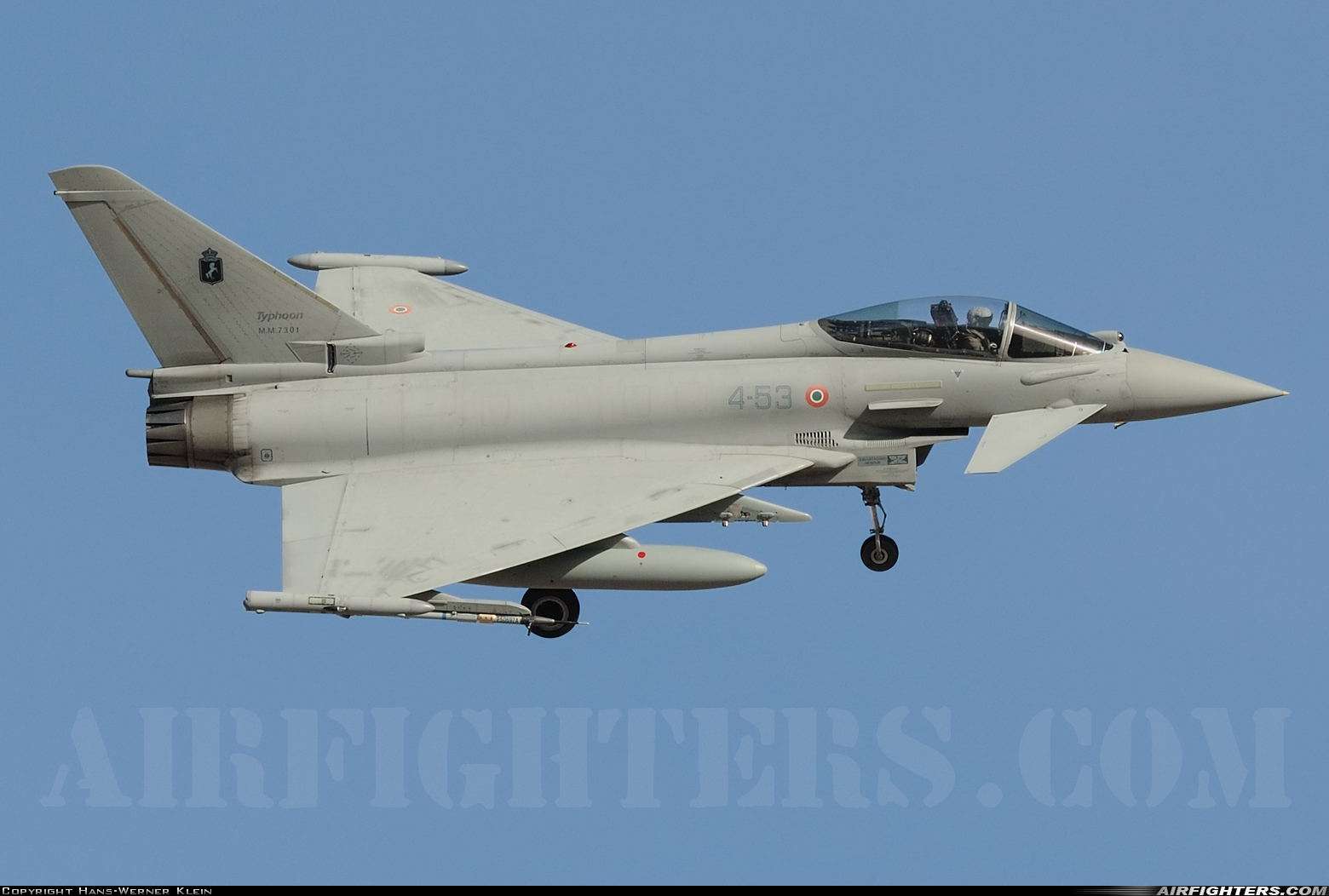 Italy - Air Force Eurofighter F-2000A Typhoon (EF-2000S) MM7301 at Las Vegas - Nellis AFB (LSV / KLSV), USA