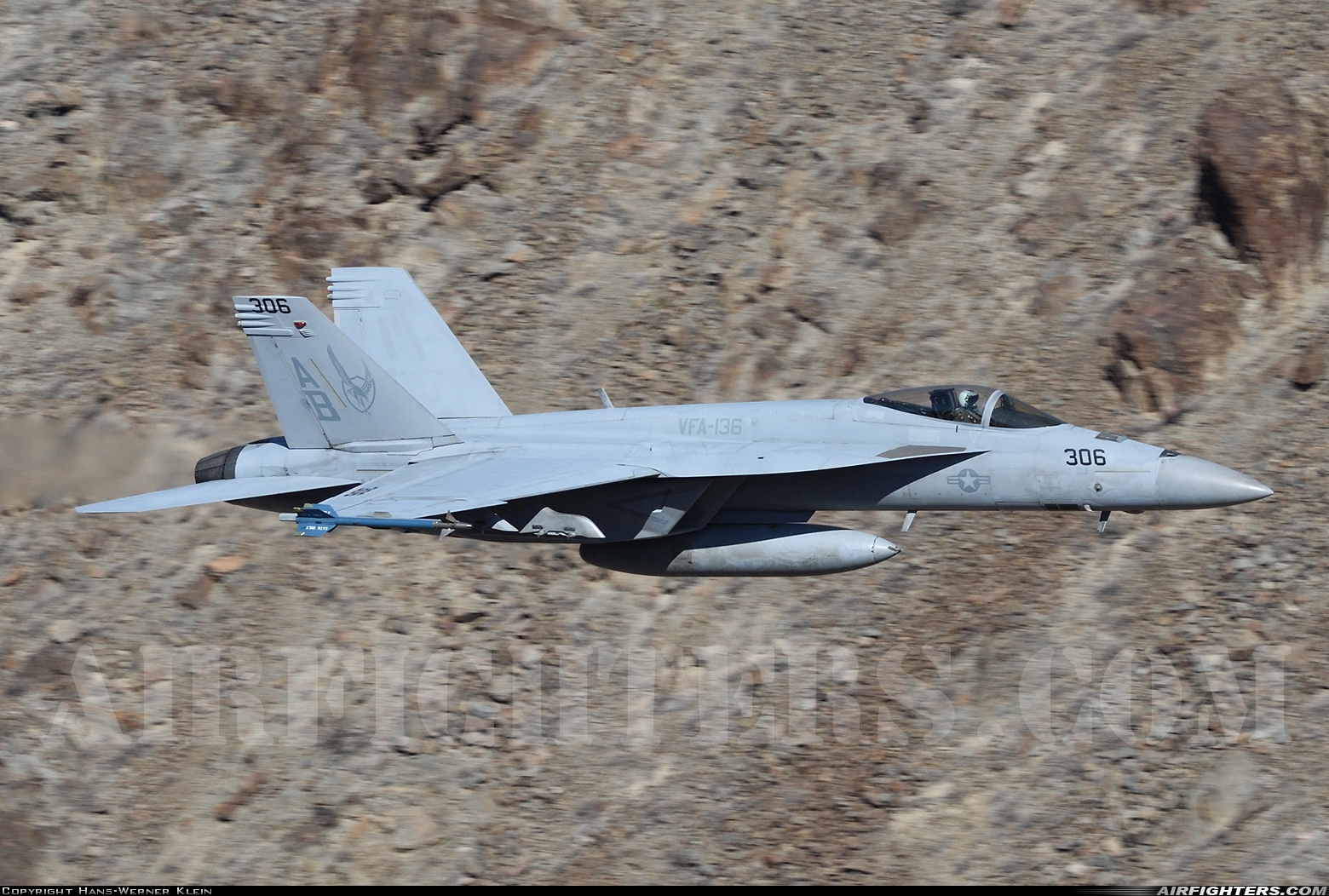 USA - Navy Boeing F/A-18E Super Hornet 166826 at Off-Airport - Rainbow Canyon area, USA