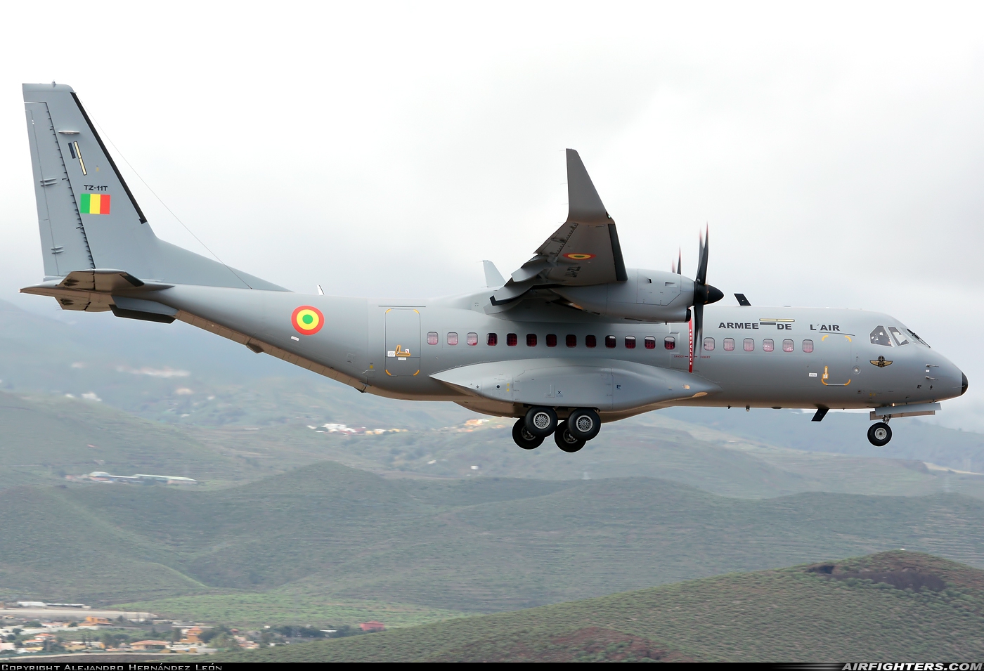 Mali - Air Force CASA C-295W TZ-11T at Gran Canaria (- Las Palmas / Gando) (LPA / GCLP), Spain