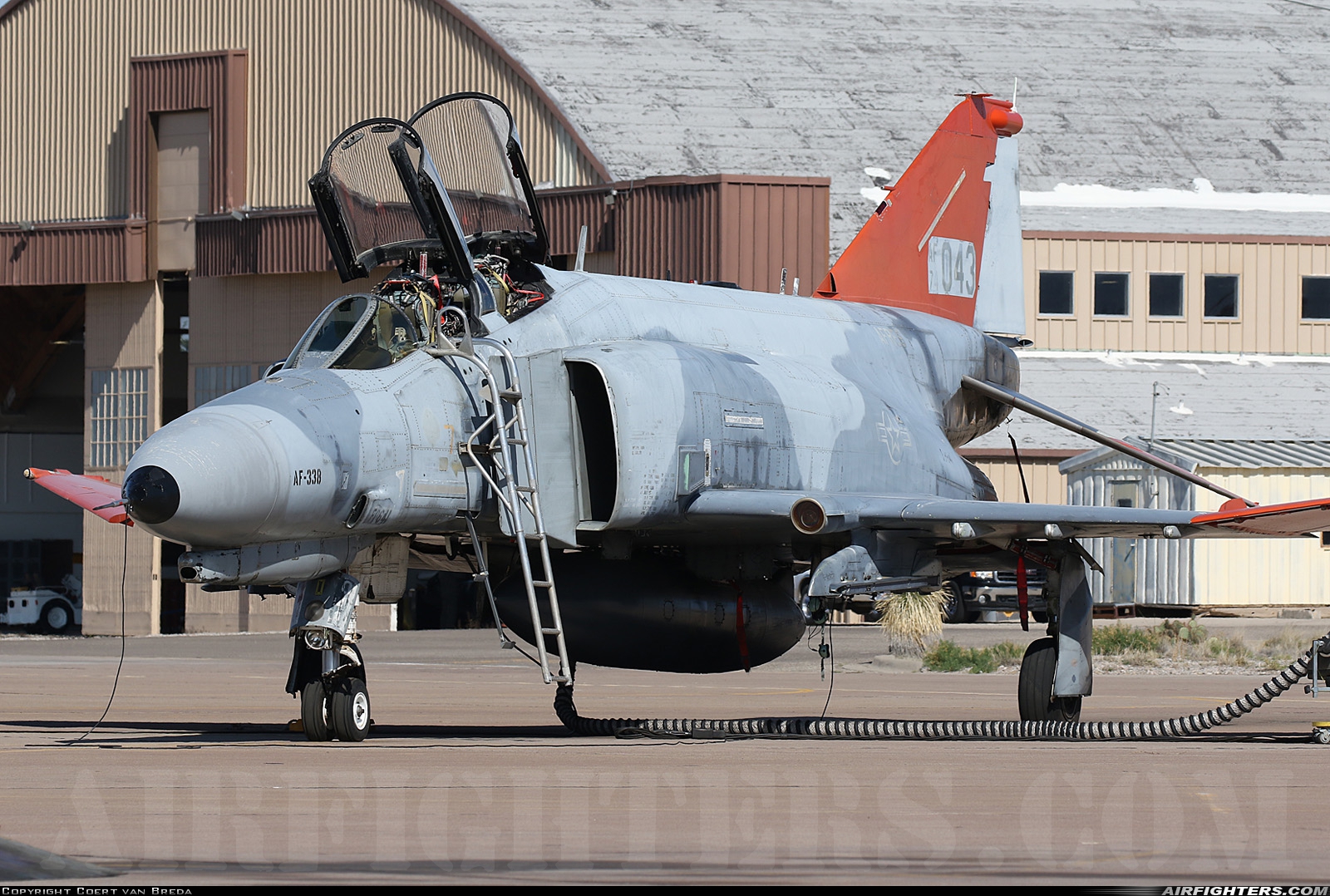 USA - Air Force McDonnell Douglas QF-4E Phantom II 74-1043 at Alamogordo - Holloman AFB (HMN / KHMN), USA