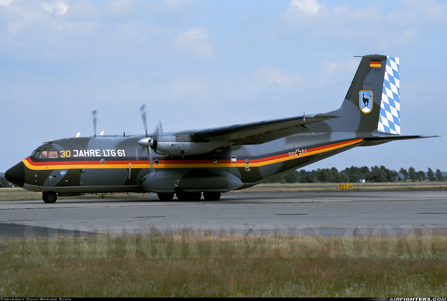 Germany - Air Force Transport Allianz C-160D 50+96 at Cologne / Bonn (- Konrad Adenauer / Wahn) (CGN / EDDK), Germany
