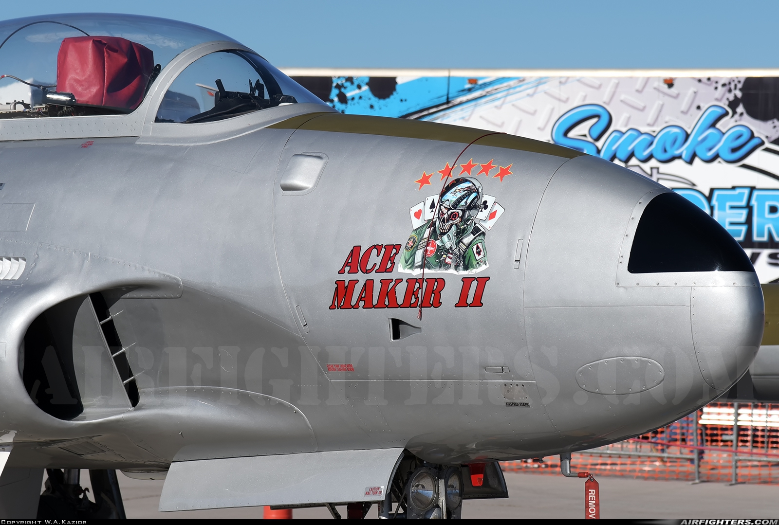 Private Canadair CT-133 Silver Star 3 (T-33AN) N133HH at Las Vegas - Nellis AFB (LSV / KLSV), USA