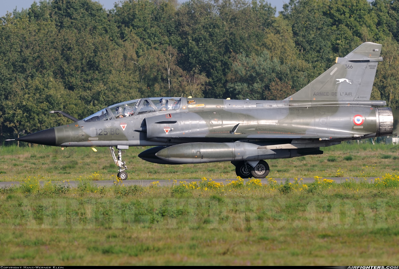 France - Air Force Dassault Mirage 2000N 366 at Kleine Brogel (EBBL), Belgium