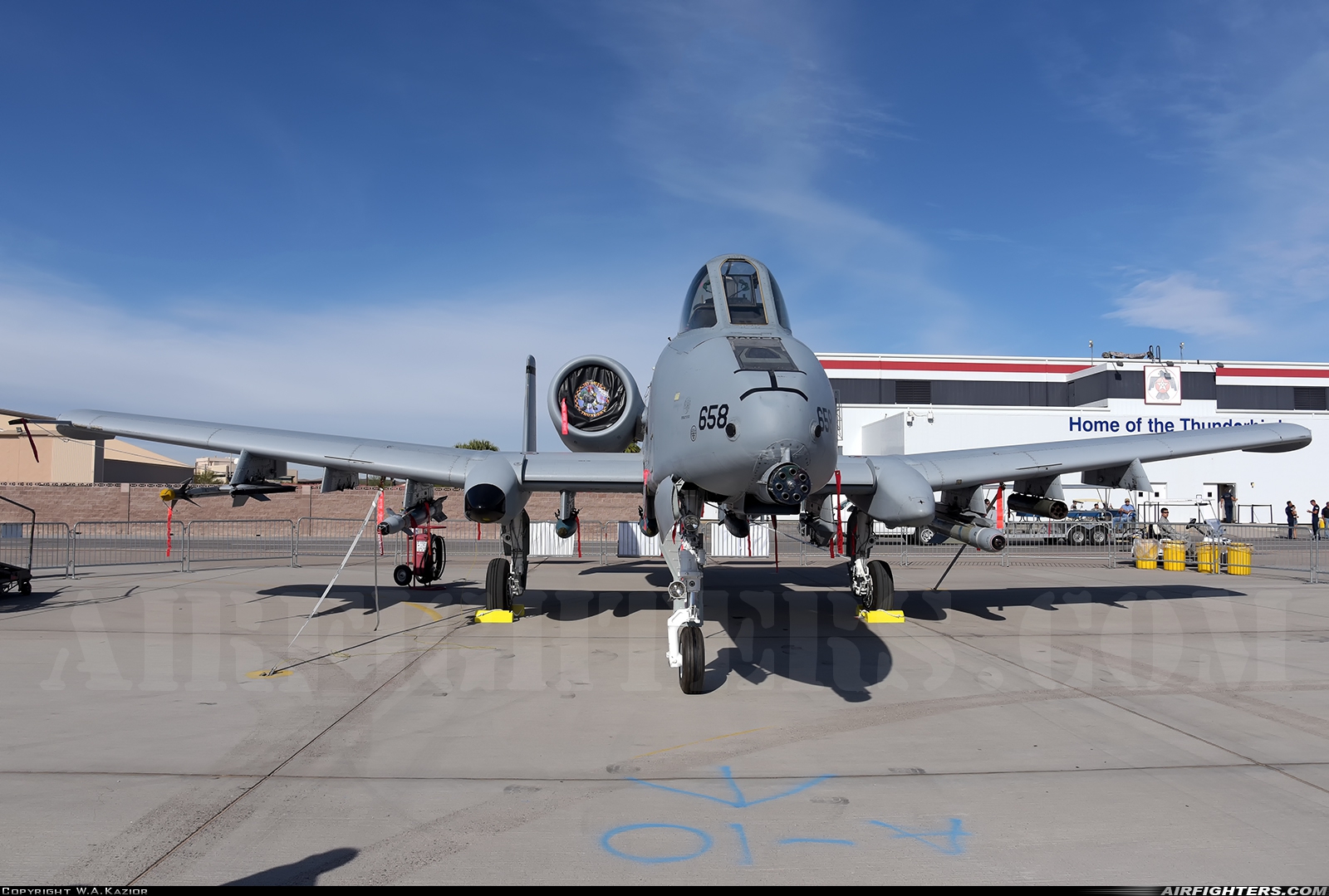 USA - Air Force Fairchild A-10C Thunderbolt II 82-0658 at Las Vegas - Nellis AFB (LSV / KLSV), USA