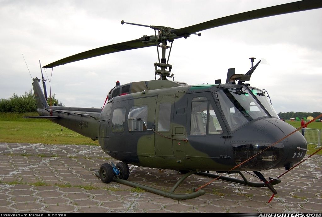Germany - Air Force Bell UH-1D Iroquois (205) 72+94 at Leeuwarden (LWR / EHLW), Netherlands