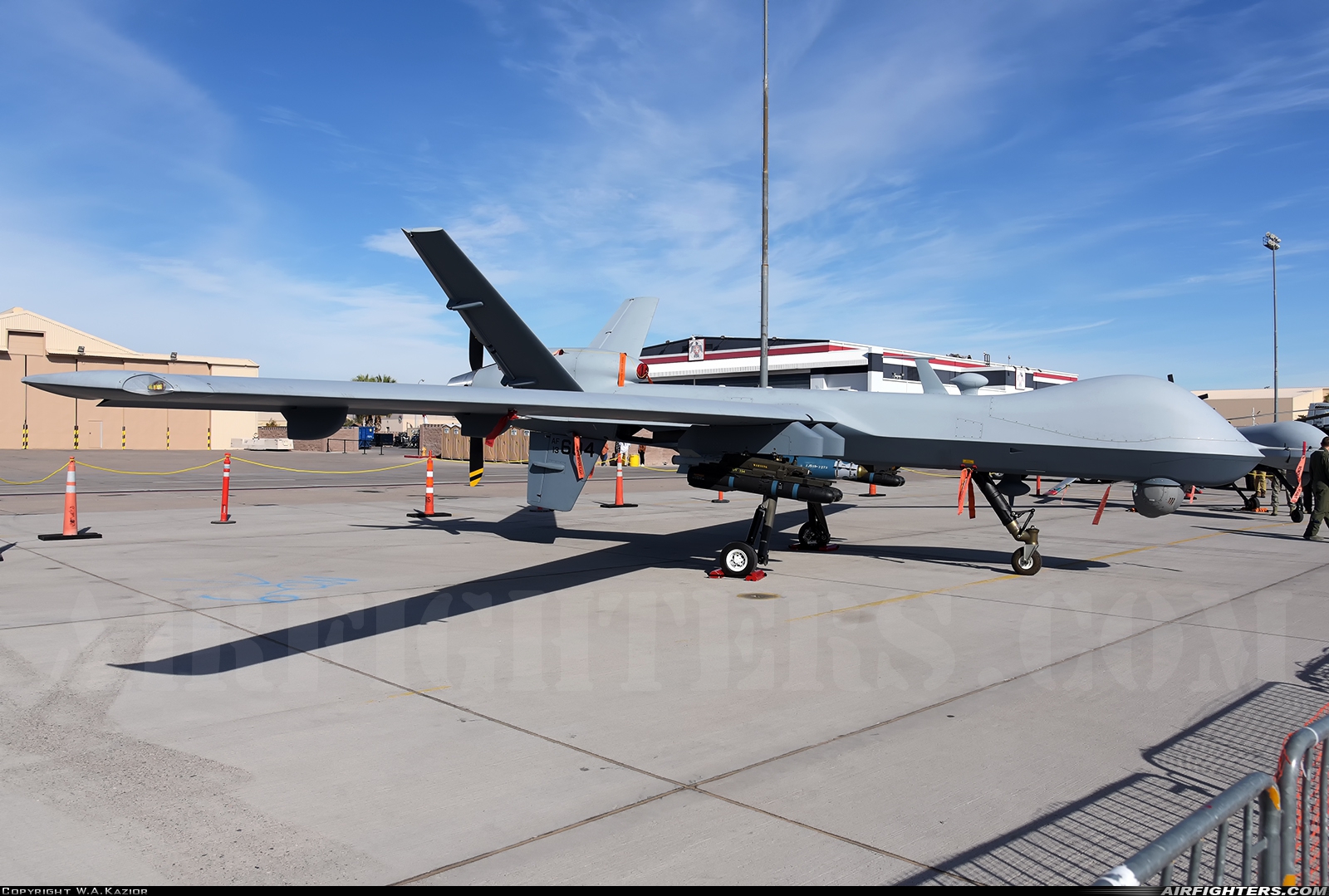 USA - Air Force General Atomics MQ-9A Reaper 13-0604 at Las Vegas - Nellis AFB (LSV / KLSV), USA
