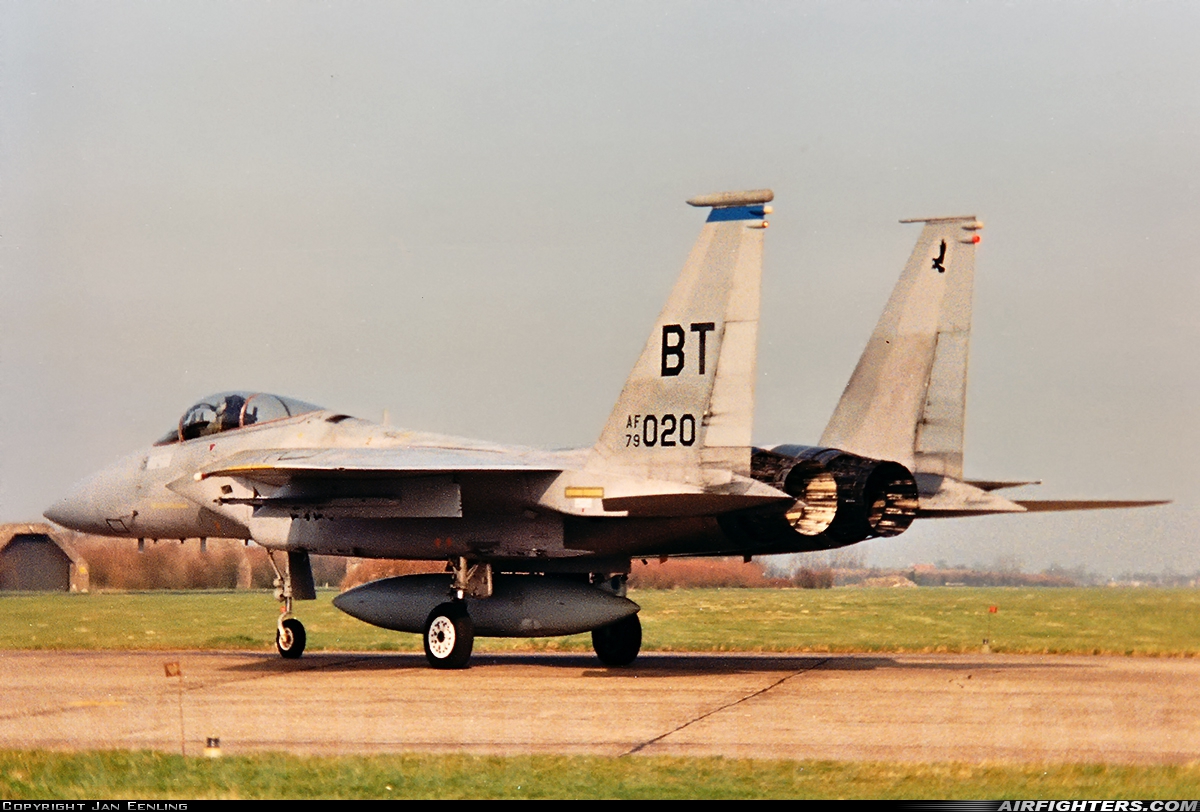 USA - Air Force McDonnell Douglas F-15C Eagle 79-0020 at Leeuwarden (LWR / EHLW), Netherlands