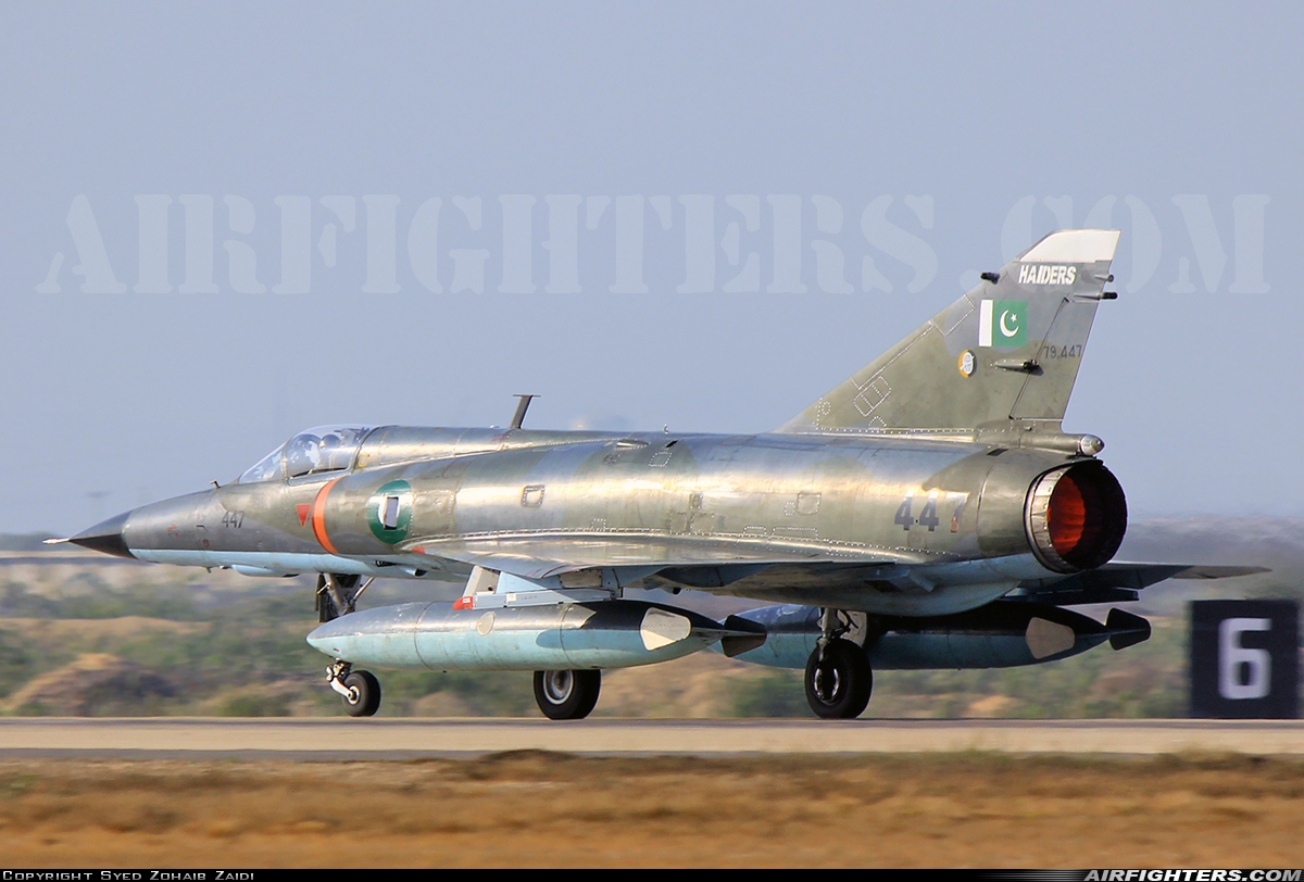 Pakistan - Air Force Dassault Mirage 5PA3 79-447 at Withheld, Pakistan