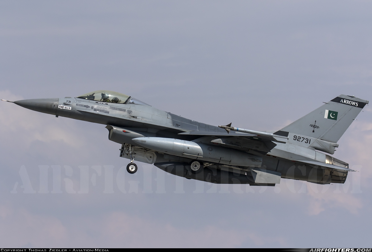Pakistan - Air Force General Dynamics F-16AM Fighting Falcon 92731 at Konya (KYA / LTAN), Türkiye