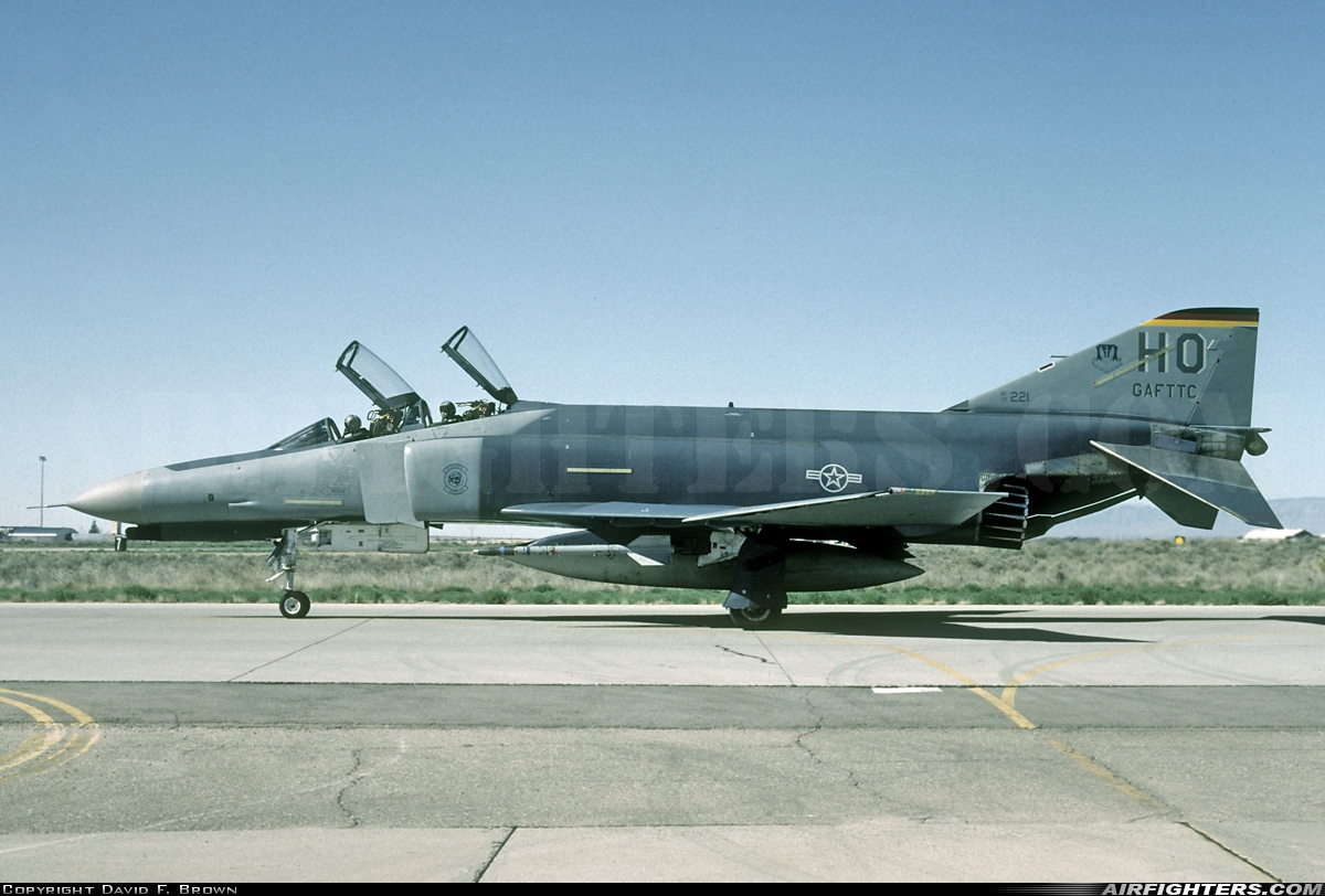 Germany - Air Force McDonnell Douglas F-4F Phantom II 72-1221 at Alamogordo - Holloman AFB (HMN / KHMN), USA