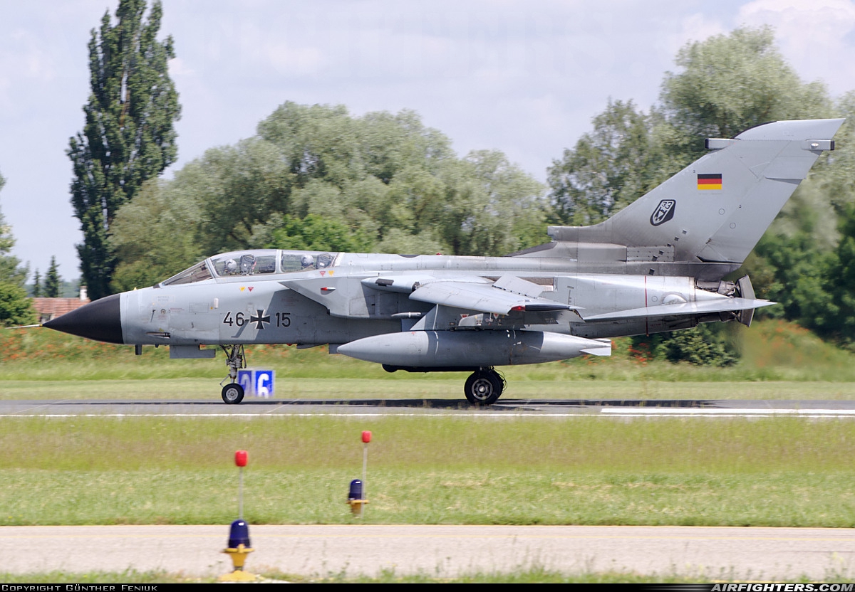 Germany - Air Force Panavia Tornado IDS 46+15 at Neuburg - Zell (ETSN), Germany