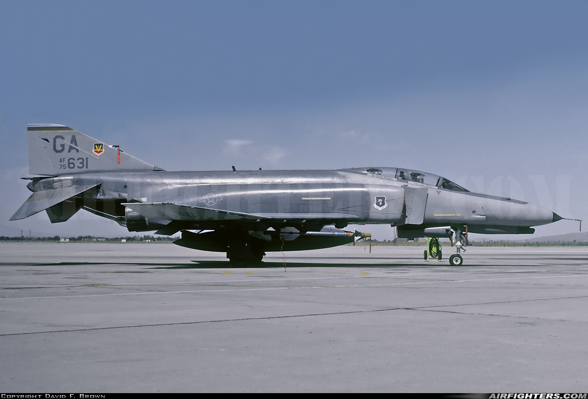 USA - Air Force McDonnell Douglas F-4E Phantom II 75-0631 at Victorville - Southern California Logistics (Int.) (George AFB) (VCV), USA
