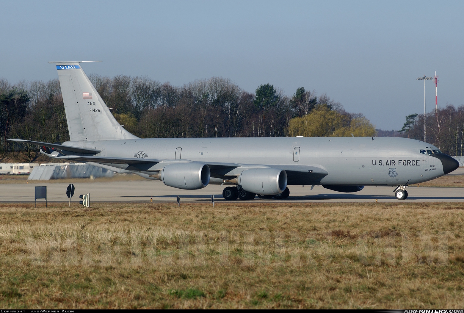 USA - Air Force Boeing KC-135R Stratotanker (717-148) 57-1435 at Geilenkirchen (GKE / ETNG), Germany