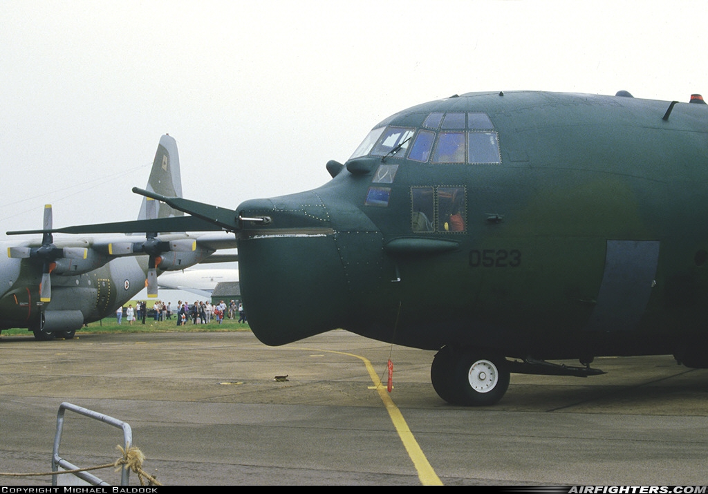USA - Air Force Lockheed MC-130E Hercules (L-382) 64-0523 at Fairford (FFD / EGVA), UK
