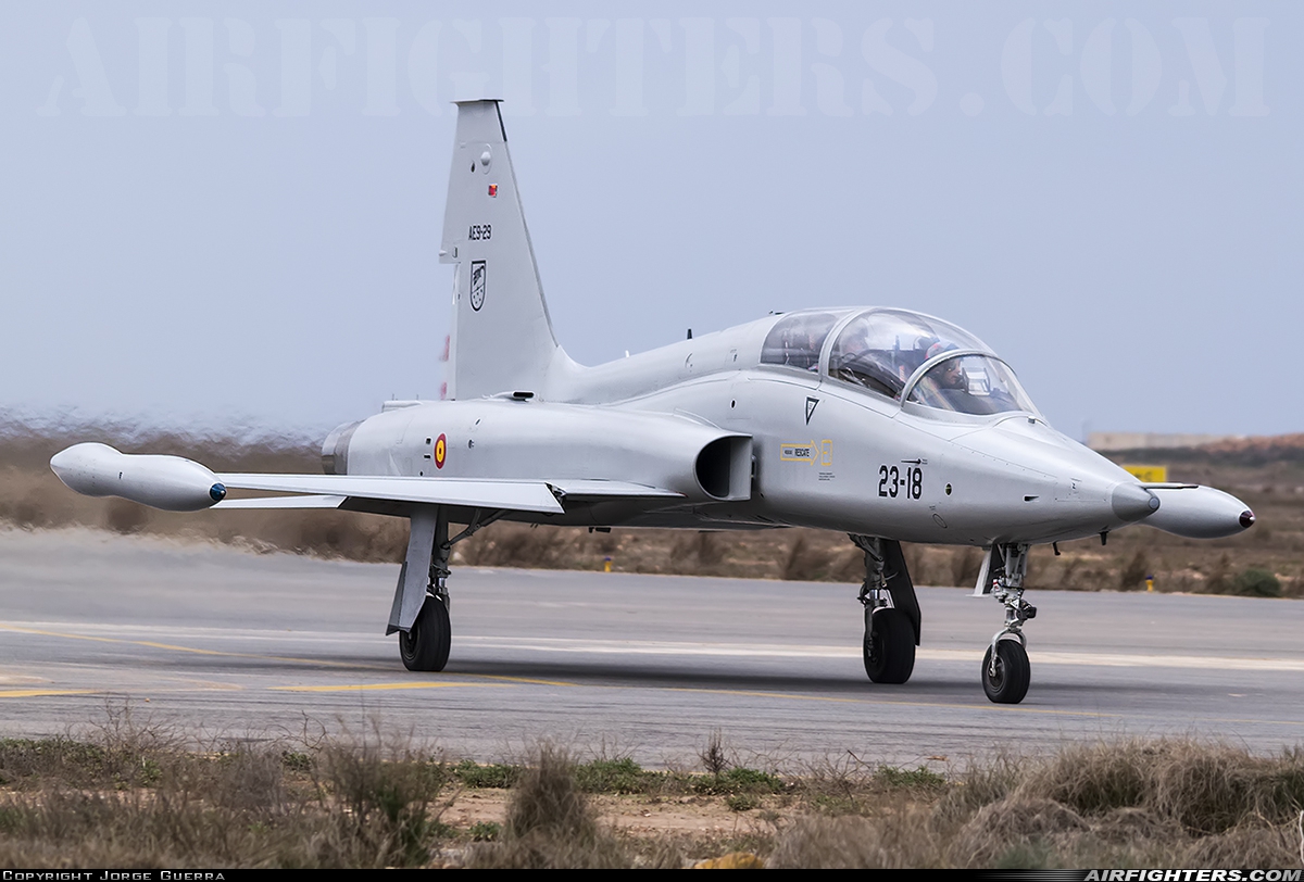 Spain - Air Force Northrop SF-5M Freedom Fighter AE.9-29 at Murcia - San Javier (MJV / LELC), Spain